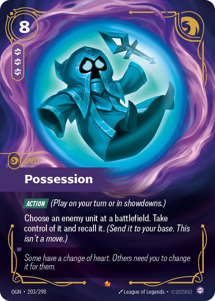 Riftbound: League of Legends Trading Card Game: Possession card image