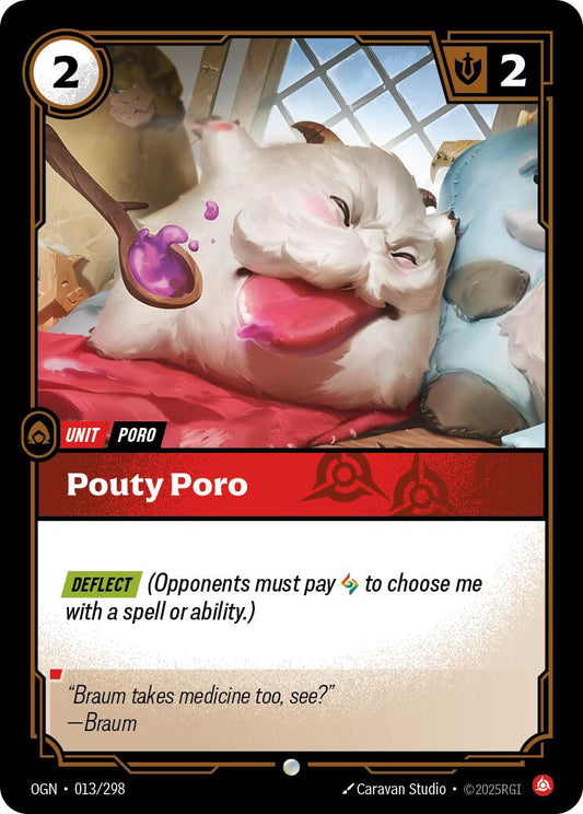 Riftbound: League of Legends Trading Card Game: Pouty Poro card image