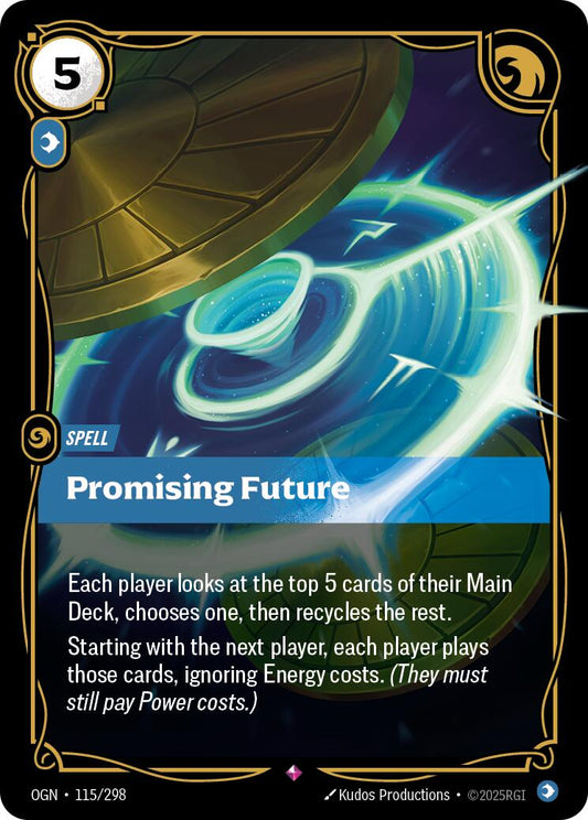 Riftbound: League of Legends Trading Card Game: Promising Future card image