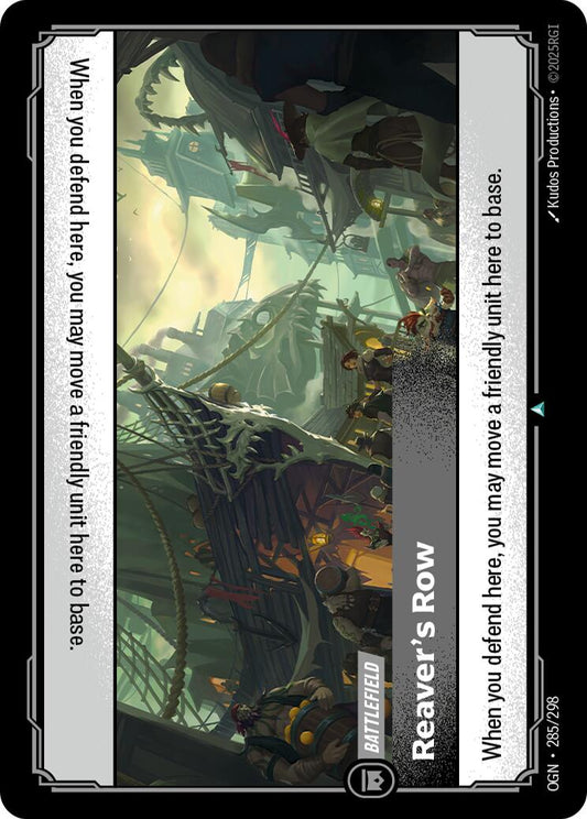 Riftbound: League of Legends Trading Card Game: Reaver's Row card image