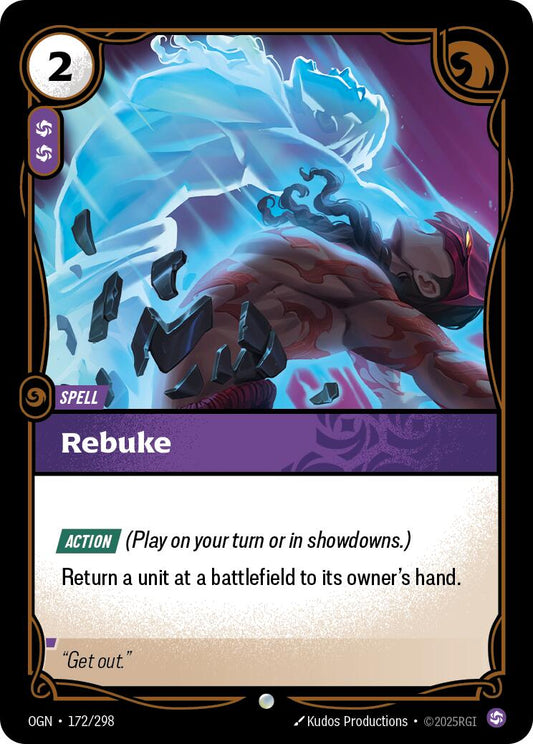 Riftbound: League of Legends Trading Card Game: Rebuke card image