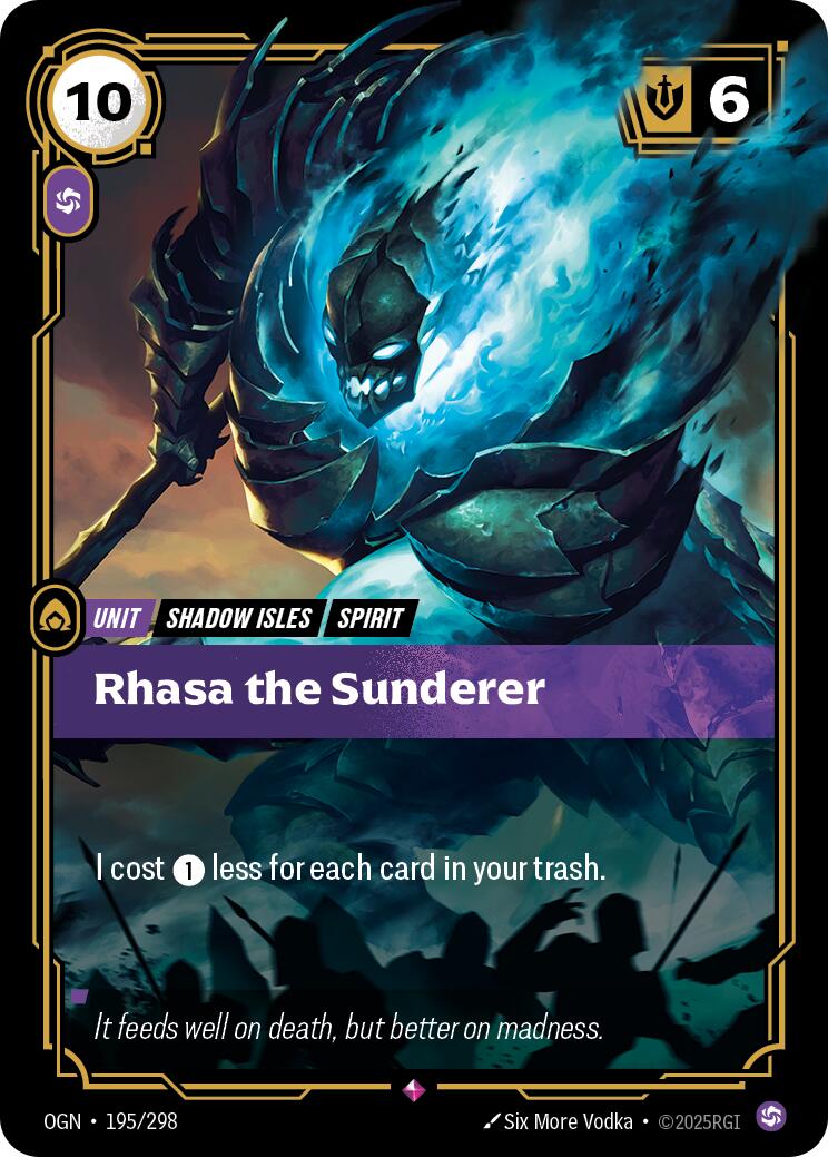 Riftbound: League of Legends Trading Card Game: Rhasa the Sunderer card image