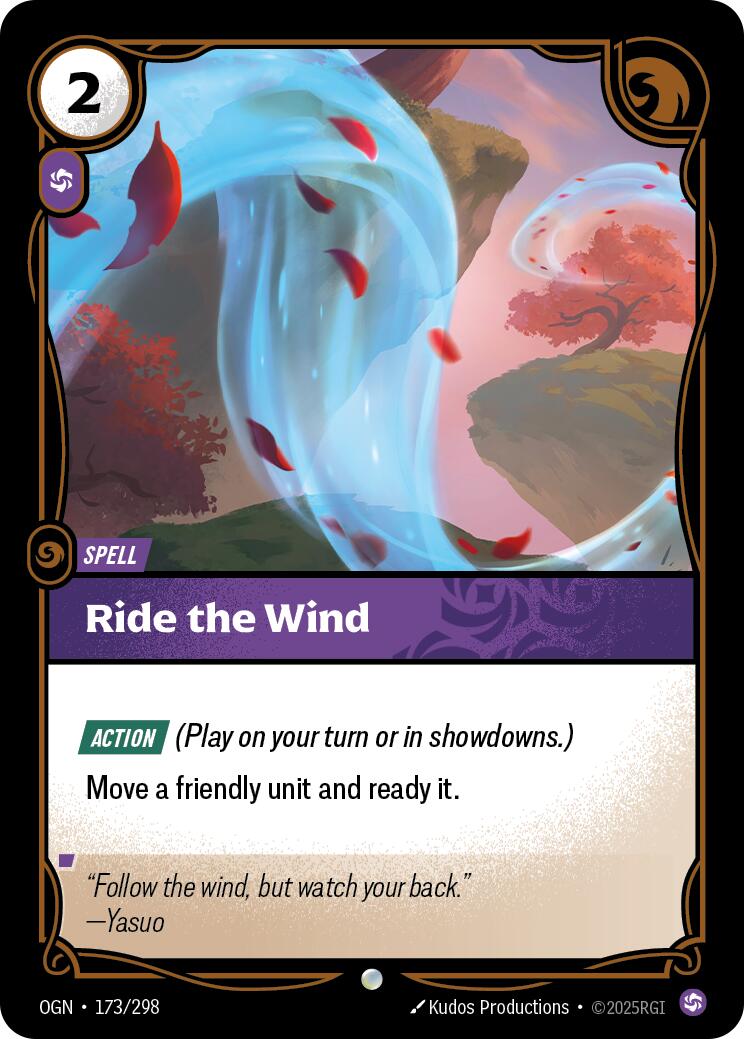 Riftbound: League of Legends Trading Card Game: Ride The Wind card image