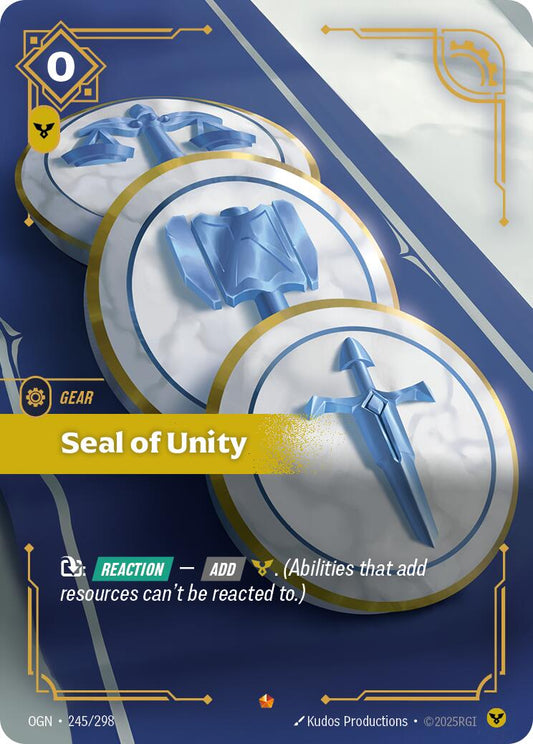 Riftbound: League of Legends Trading Card Game: Seal of Unity card image