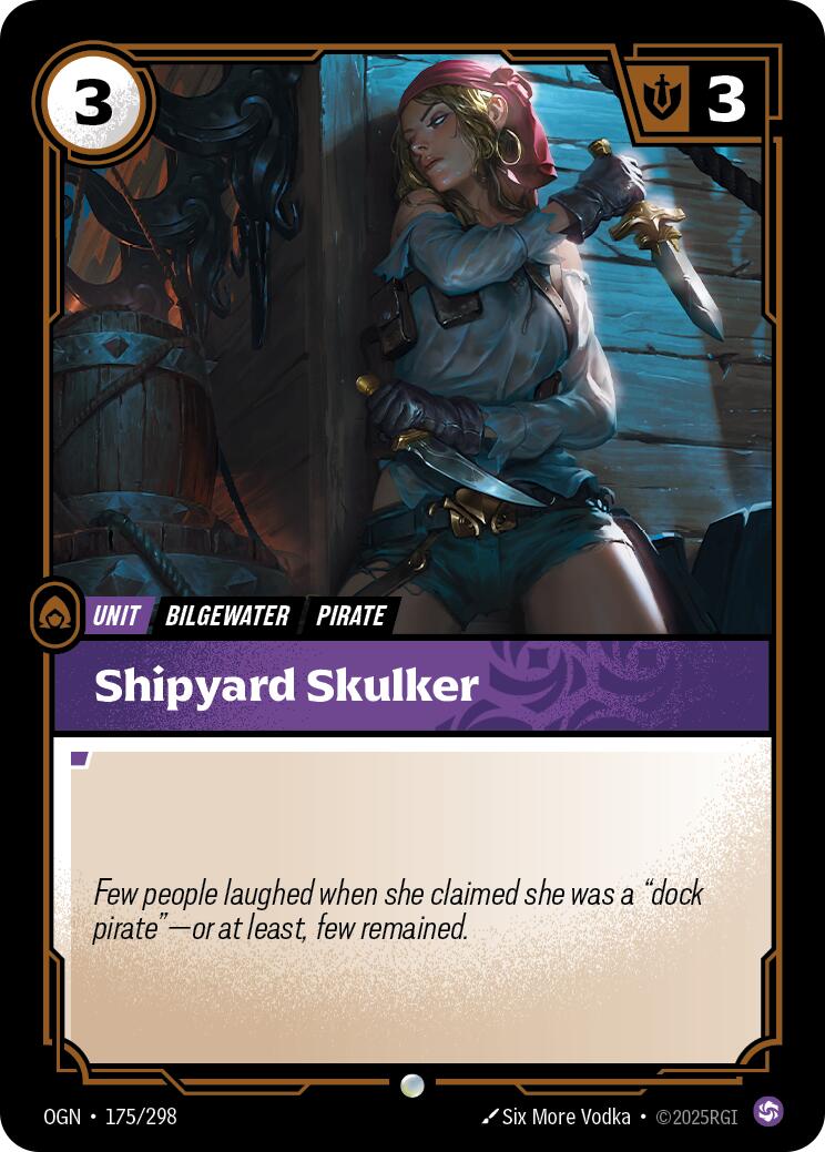 Riftbound: League of Legends Trading Card Game: Shipyard Skulker card image
