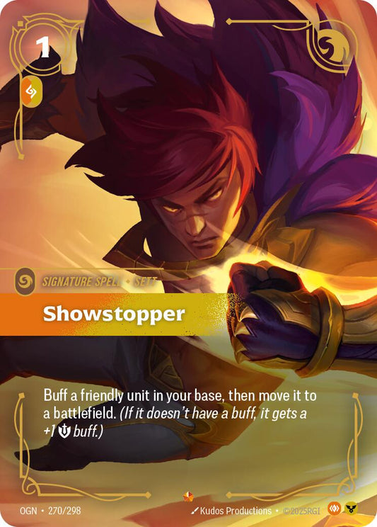 Riftbound: League of Legends Trading Card Game: Showstopper card image