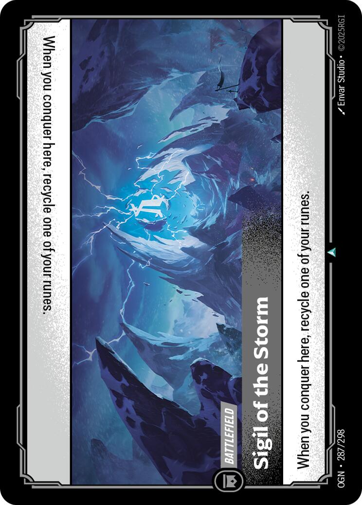 Riftbound: League of Legends Trading Card Game: Sigil of the Storm card image