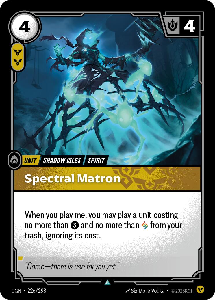 Riftbound: League of Legends Trading Card Game: Spectral Matron card image