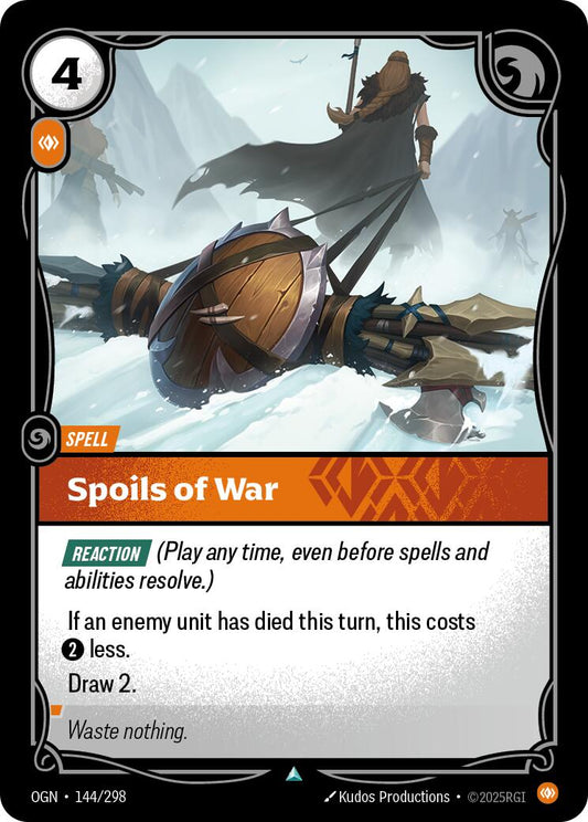 Riftbound: League of Legends Trading Card Game: Spoils of War card image