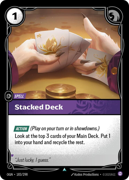Riftbound: League of Legends Trading Card Game: Stacked Deck card image