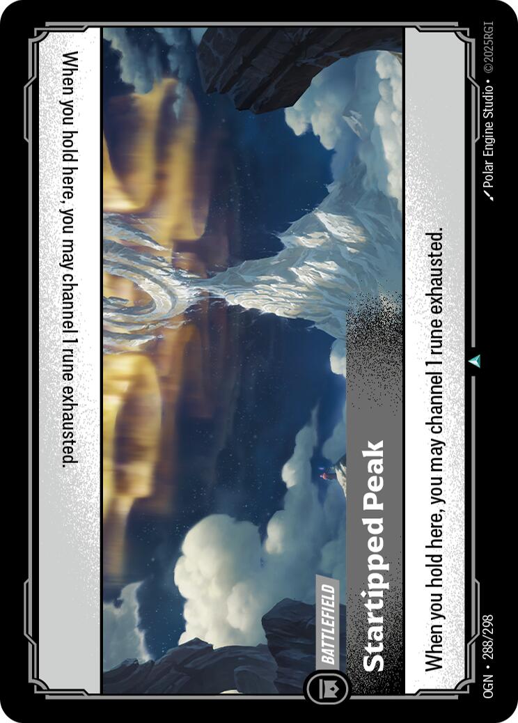 Riftbound: League of Legends Trading Card Game: Startipped Peak card image