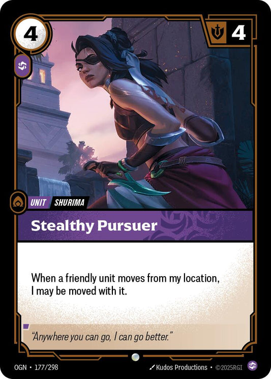 Riftbound: League of Legends Trading Card Game: Stealthy Pursuer card image