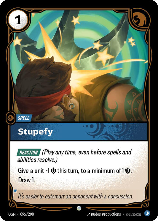Riftbound: League of Legends Trading Card Game: Stupefy card image