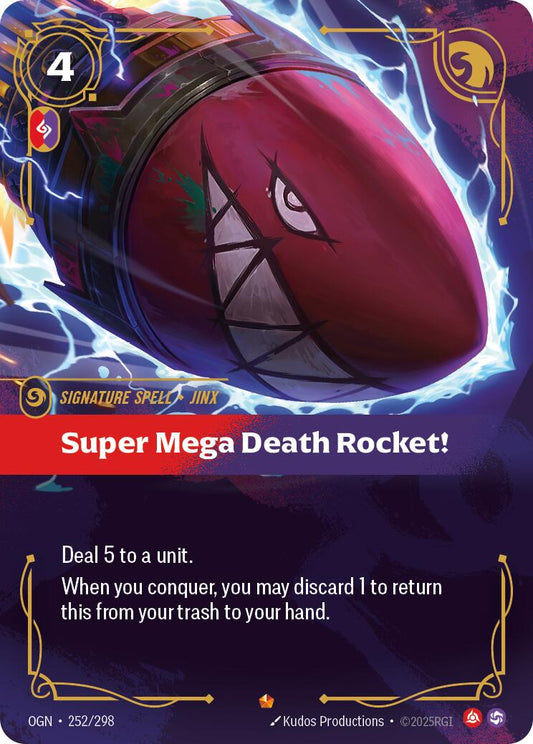 Riftbound: League of Legends Trading Card Game: Super Mega Death Rocket! card image