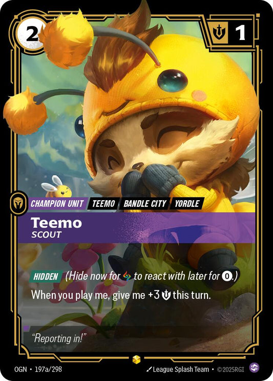 Riftbound: League of Legends Trading Card Game: Teemo - Scout (Alternate Art) card image