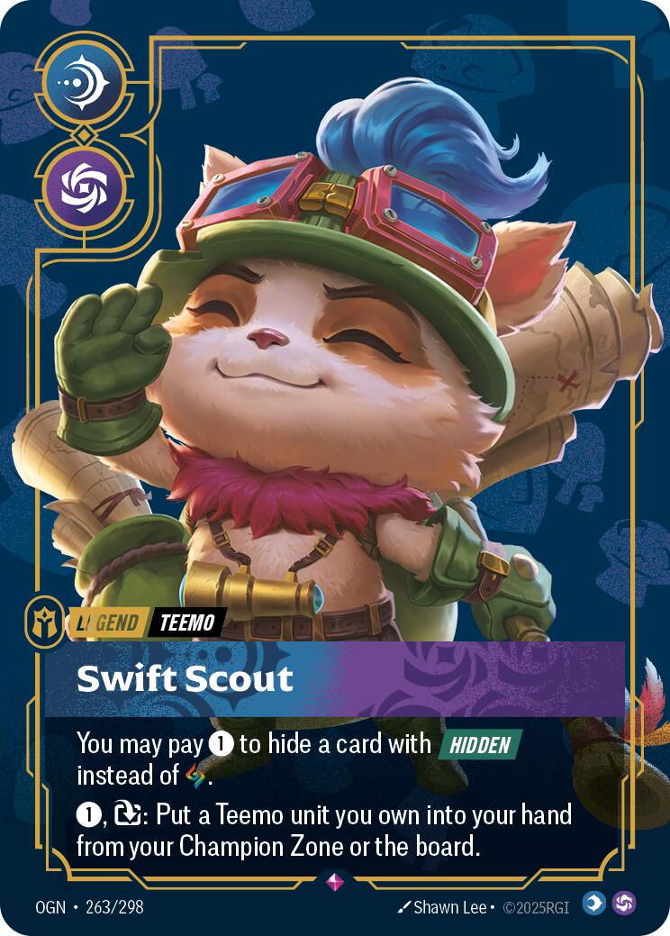 Riftbound: League of Legends Trading Card Game: Teemo - Swift Scout card image