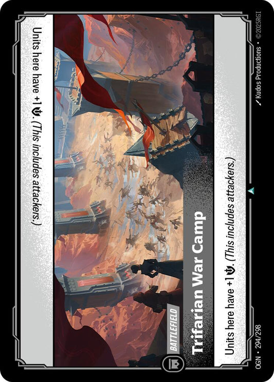 Riftbound: League of Legends Trading Card Game: Trifarian War Camp card image