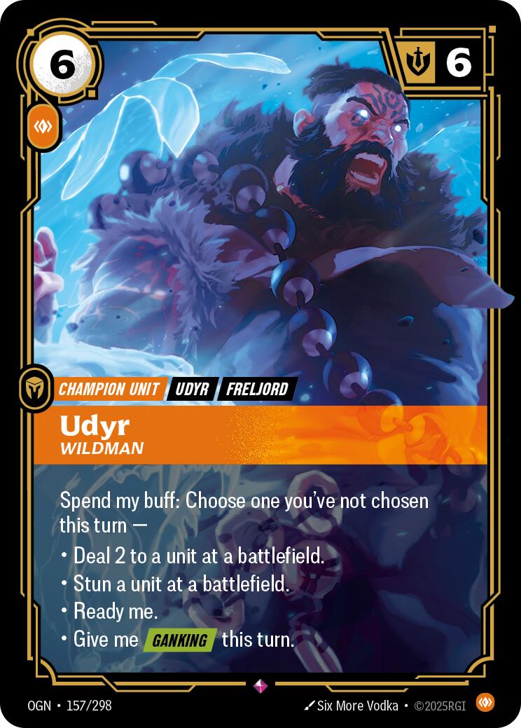 Riftbound: League of Legends Trading Card Game: Udyr - Wildman card image