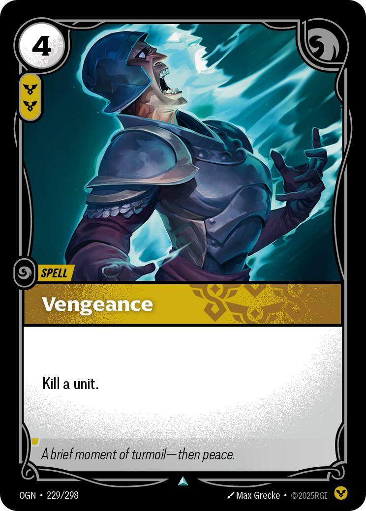 Riftbound: League of Legends Trading Card Game: Vengeance card image