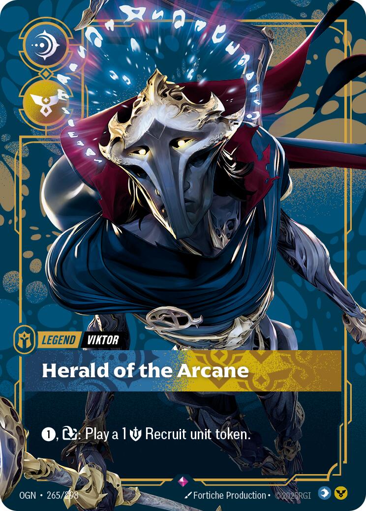 Riftbound: League of Legends Trading Card Game: Viktor - Herald of the Arcane card image
