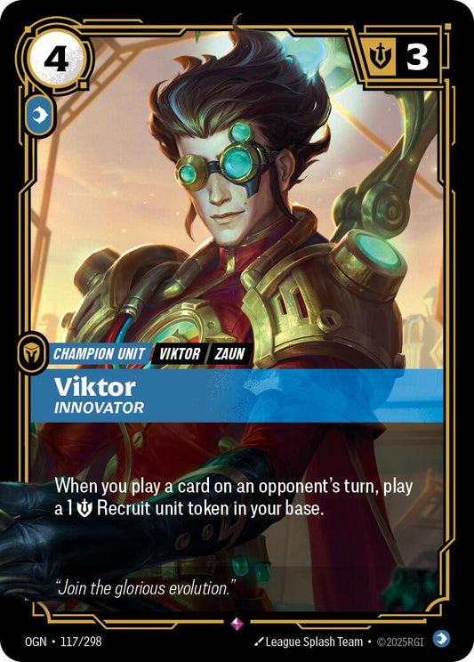 Riftbound: League of Legends Trading Card Game: Viktor - Innovator card image