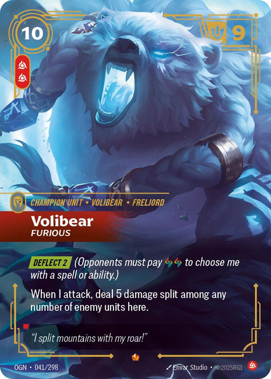 Riftbound: League of Legends Trading Card Game: Volibear - Furious card image