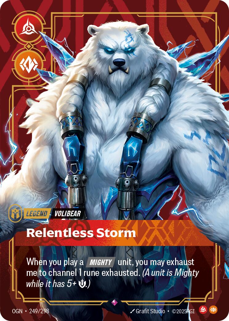 Riftbound: League of Legends Trading Card Game: Volibear - Relentless Storm card image