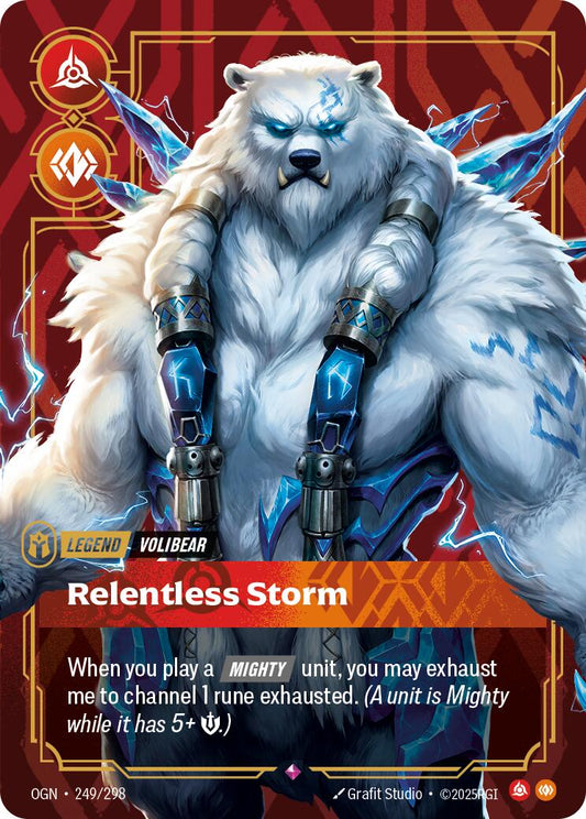 Riftbound: League of Legends Trading Card Game: Volibear - Relentless Storm card image