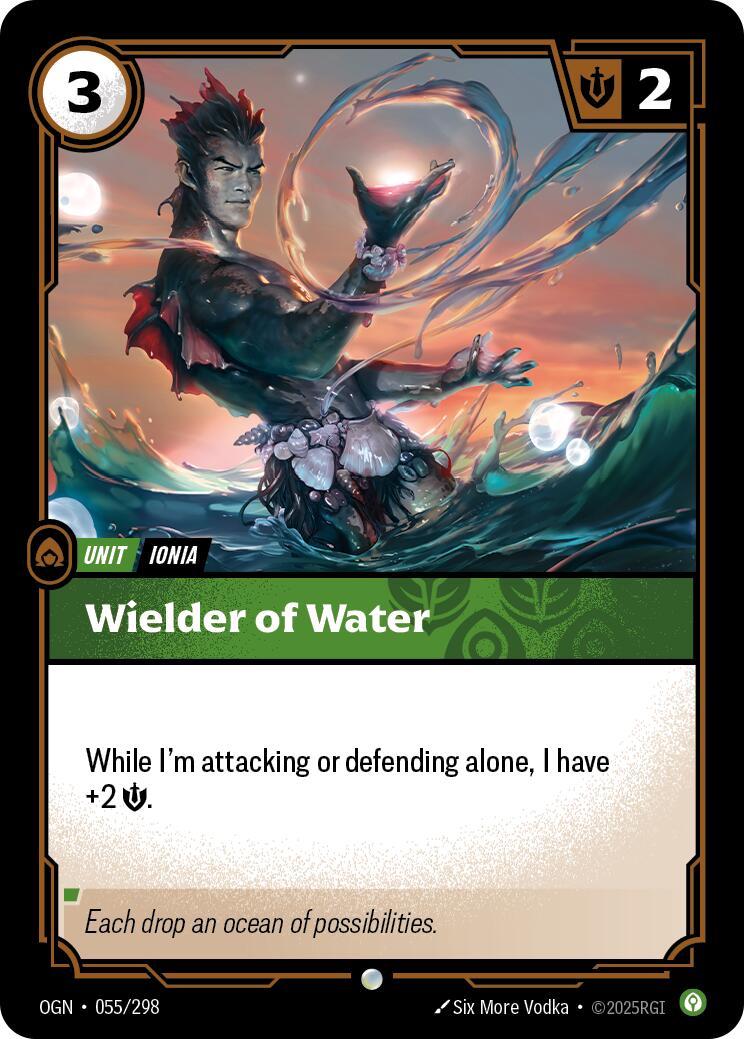 Riftbound: League of Legends Trading Card Game: Wielder of Water card image
