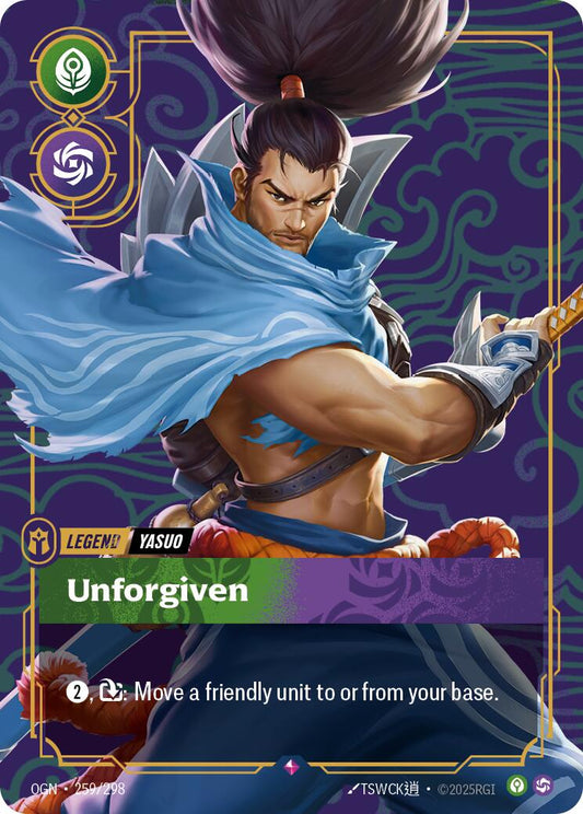 Riftbound: League of Legends Trading Card Game: Yasuo - Unforgiven card image
