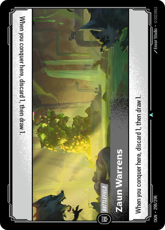 Riftbound: League of Legends Trading Card Game: Zaun Warrens card image