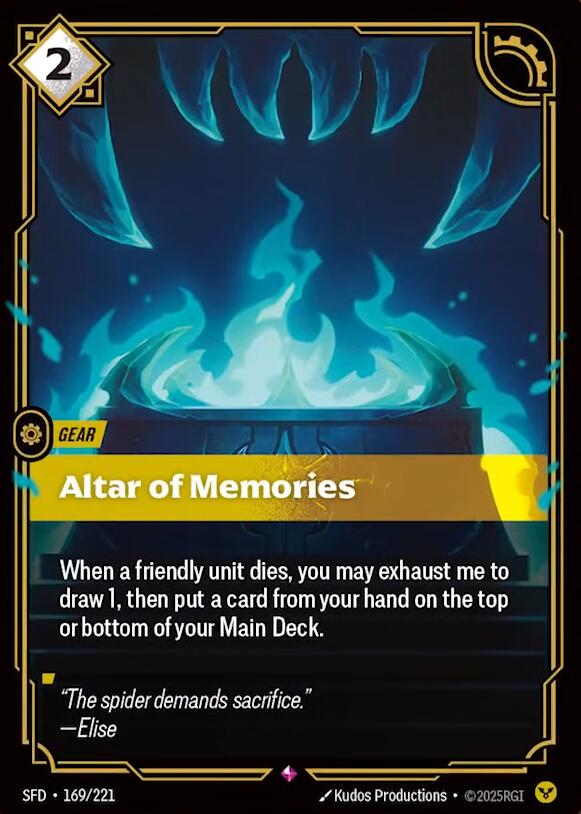 Riftbound: League of Legends Trading Card Game: Altar of Memories card image