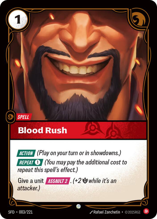 Riftbound: League of Legends Trading Card Game: Blood Rush card image