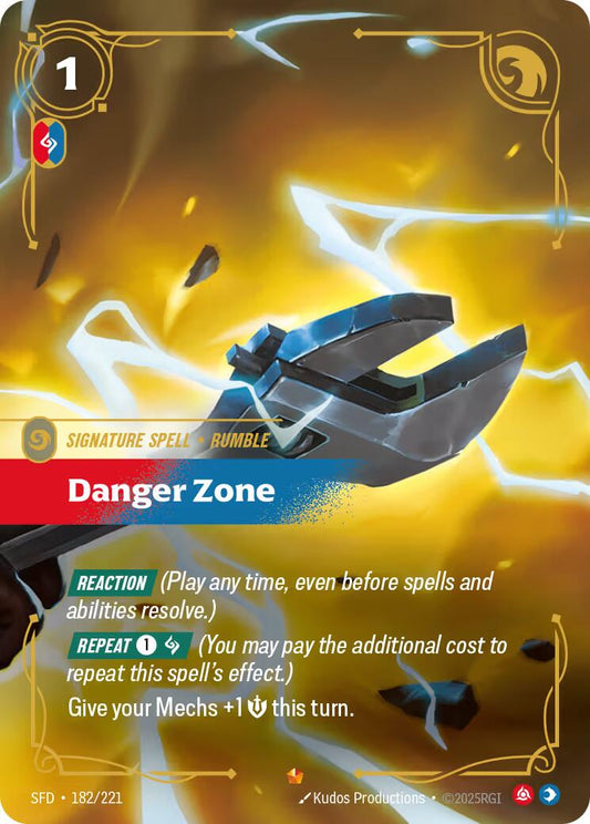 Riftbound: League of Legends Trading Card Game: Danger Zone card image