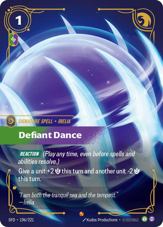 Riftbound: League of Legends Trading Card Game: Defiant Dance card image