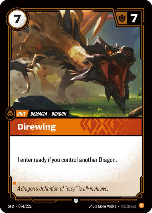 Riftbound: League of Legends Trading Card Game: Direwing card image