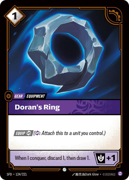 Riftbound: League of Legends Trading Card Game: Doran's Ring card image