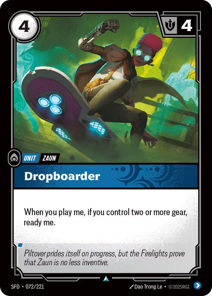 Riftbound: League of Legends Trading Card Game: Dropboarder card image