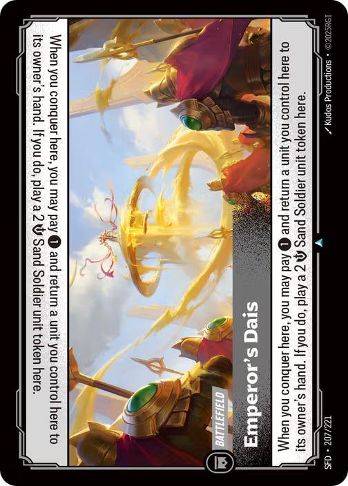 Riftbound: League of Legends Trading Card Game: Emperor's Dais card image