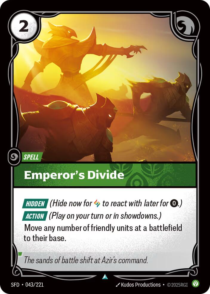 Riftbound: League of Legends Trading Card Game: Emperor's Divide card image