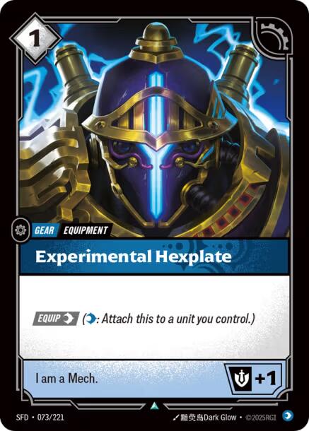 Riftbound: League of Legends Trading Card Game: Experimental Hexplate card image