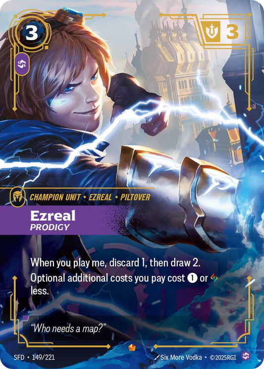 Riftbound: League of Legends Trading Card Game: Ezreal - Prodigy card image