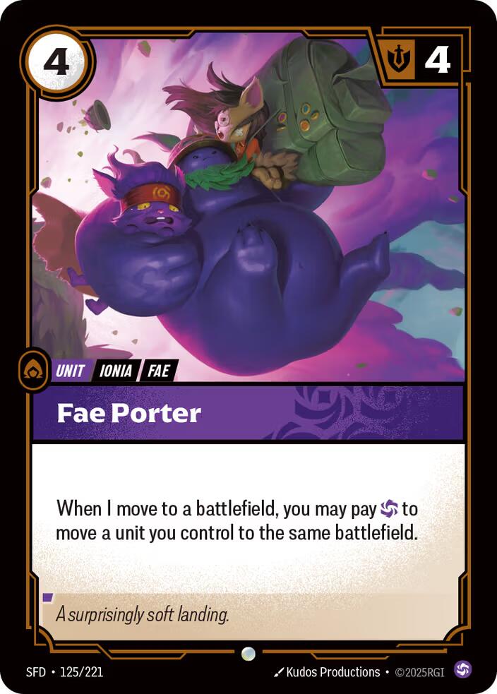 Riftbound: League of Legends Trading Card Game: Fae Porter card image