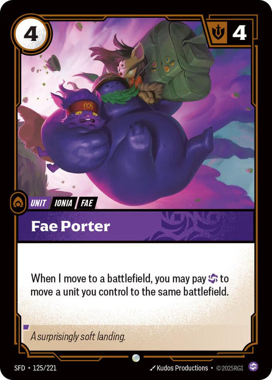 Riftbound: League of Legends Trading Card Game: Fae Porter card image