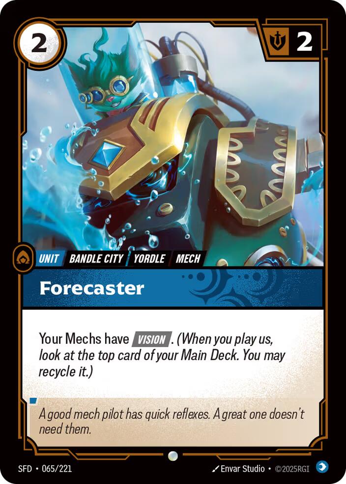 Riftbound: League of Legends Trading Card Game: Forecaster card image