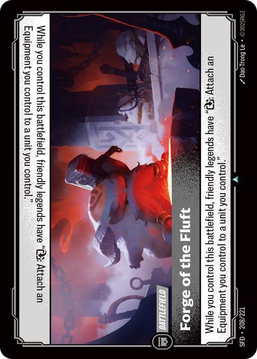 Riftbound: League of Legends Trading Card Game: Forge of the Fluft card image