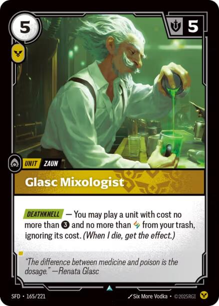 Riftbound: League of Legends Trading Card Game: Glasc Mixologist card image