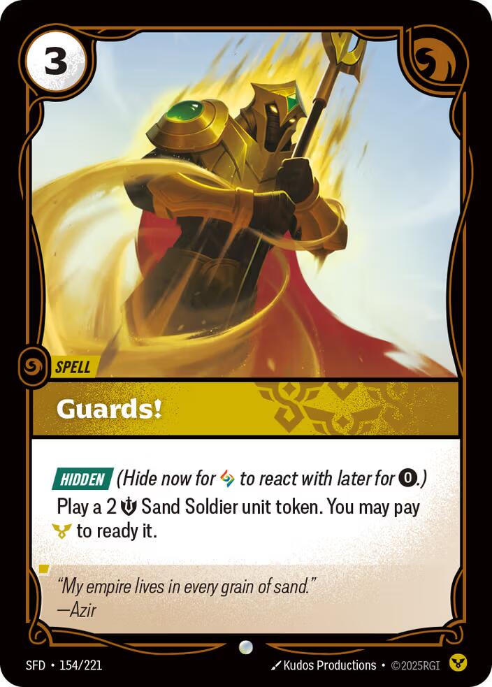 Riftbound: League of Legends Trading Card Game: Guards! card image
