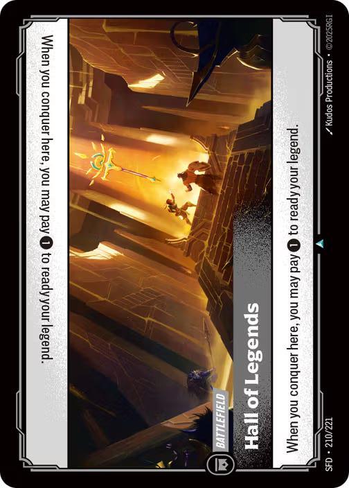 Riftbound: League of Legends Trading Card Game: Hall of Legends card image