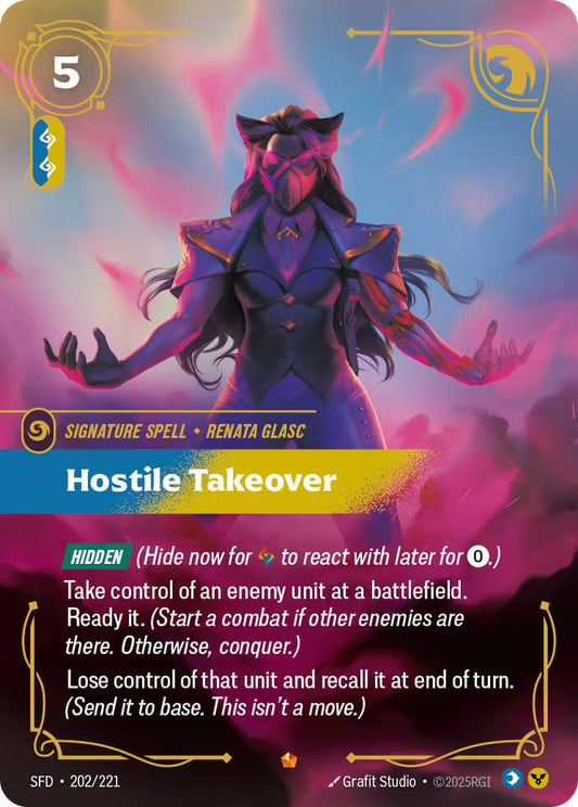 Riftbound: League of Legends Trading Card Game: Hostile Takeover card image